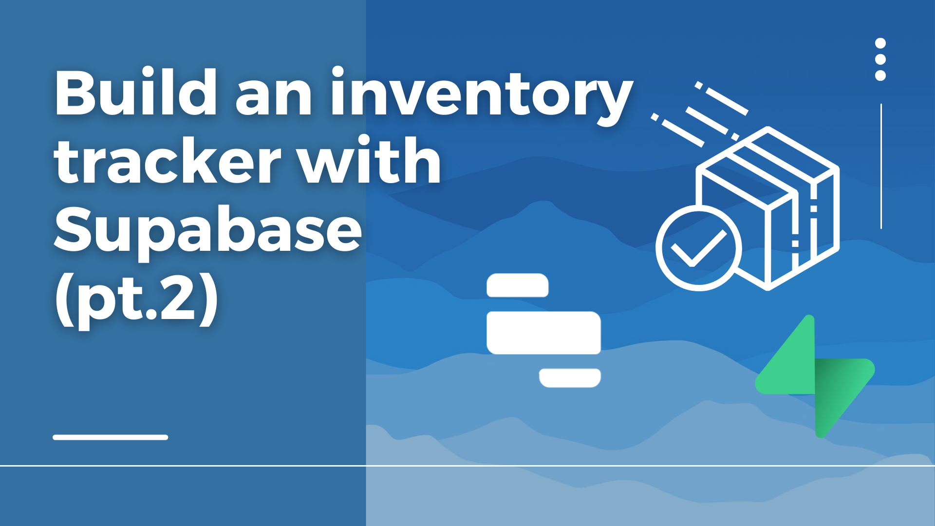 Build an order management system on Supabase (in <2 hours) [pt.1]