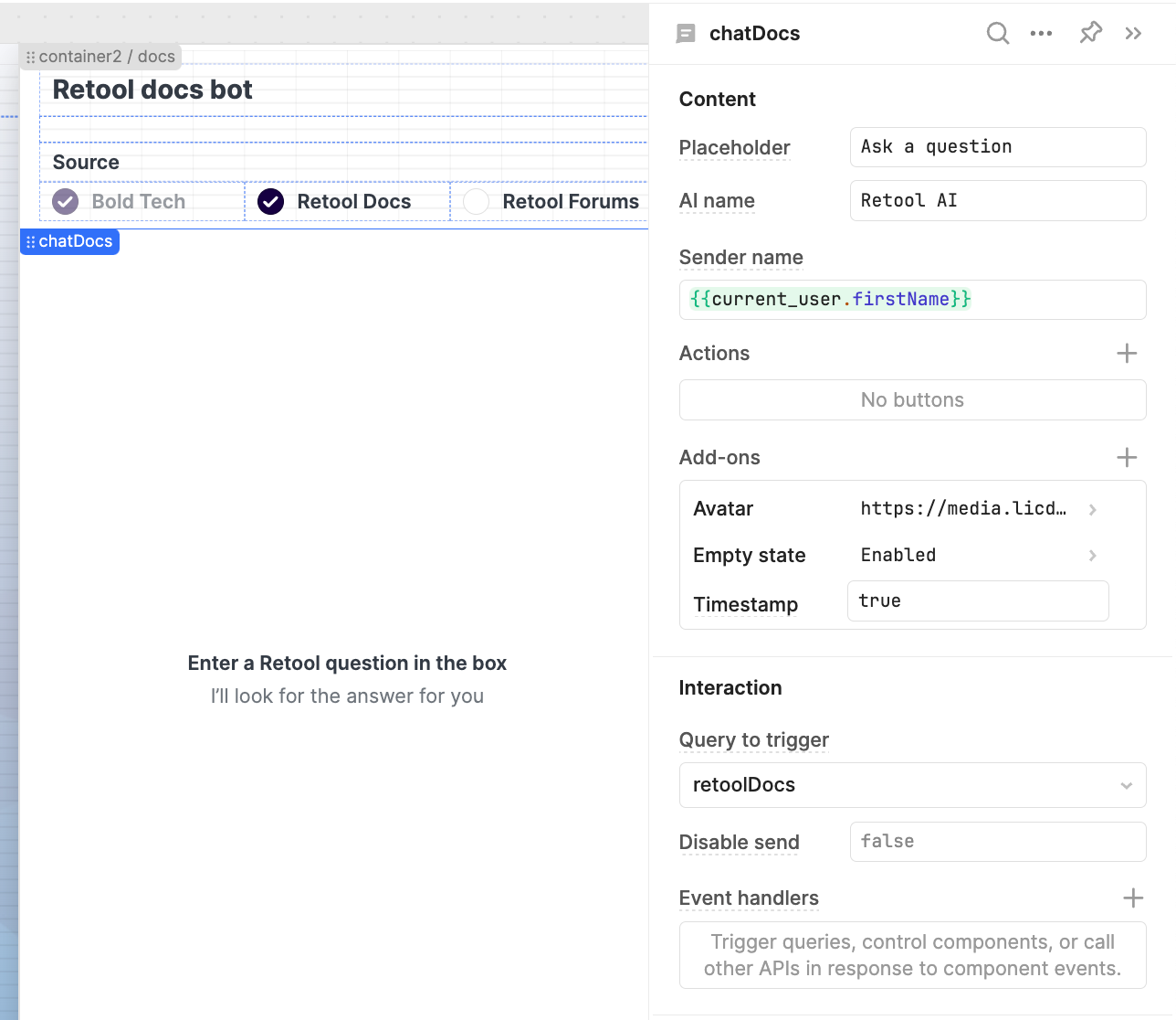 Build an AI chatbot with custom knowledge base in <1 hour