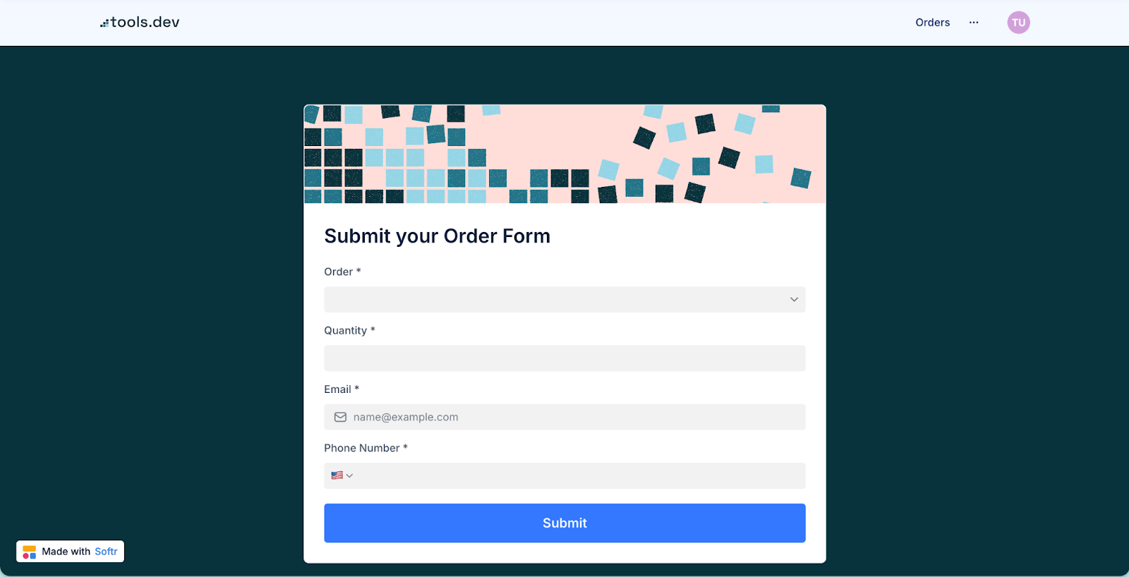 Setting up a form in Softr/Airtable