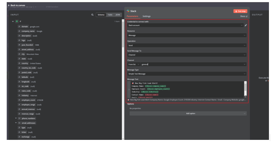 Configure Slack integration