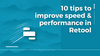 10 tips to increase speed and performance in Retool