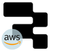 Retool and AWS logo