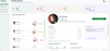 At-risk learner dashboard showing risk scores and last active dates alongside a detailed learner profile with risk factors and AI insights panel