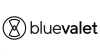 Blue valet logo in black and white